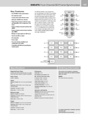 GRASS VALLEY 8964FS - Datasheet