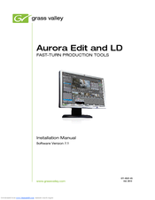 GRASS VALLEY Aurora LD Installation Manual