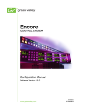 GRASS VALLEY Encore Configuration Manual