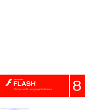 Macromedia FLASH 8-COMPONENTS LANGUAGE Reference