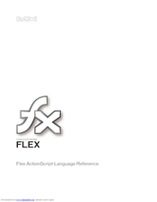 MACROMEDIA FLEX-FLEX ACTIONSCRIPT LANGUAGE Reference