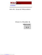 ROLLS 1.1 User Manual Manual