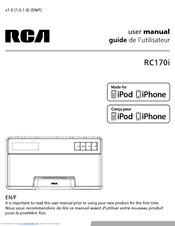 Rca RC170i User Manual