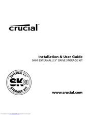Crucial SK01 Installation And User Manual