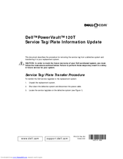Dell PowerVault 120T DLT1 Information Update