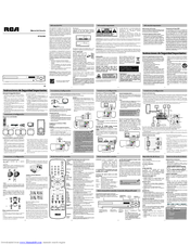 Rca RTD325W Manual Del Usuario