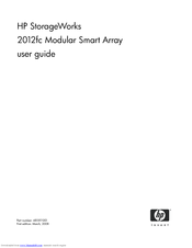HP StorageWorks 2012fc User Manual