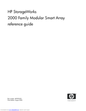 HP StorageWorks 2000 Series Reference Manual