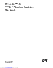 HP StorageWorks 2000i - G2 Modular Smart Array User Manual