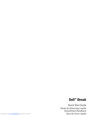 Dell STREAK7-16GRAY Quick Start Manual