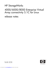 HP StorageWorks 8000 Release Note