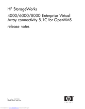 HP StorageWorks 8000 Release Note