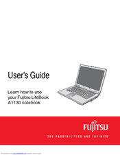 Fujitsu A1130 - Lifebook T6500 4GB 500GB User Manual