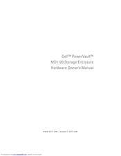 Dell PowerVault MD1120 AMT Hardware Owner's Manual