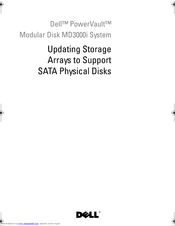 Dell PowerVault MD3000i Update Manual