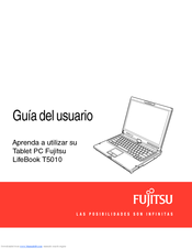 Fujitsu T5010 - LifeBook Tablet PC Guía Del Usuario