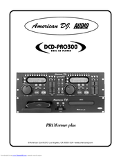American DJ DCD-PRO300 Manual