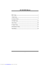BIOSTAR G31-M4 Manual