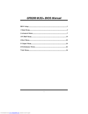 BIOSTAR GF8200 M 2G+ Manual