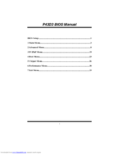 BIOSTAR P43D3 - BIOS Manual