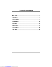 BIOSTAR TA790GX A3+ Bios Manual