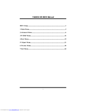 BIOSTAR TA880G HD - BIOS Manual