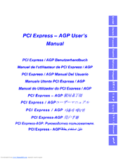 SPARKLE VIDEO CARD PCI EXPRESS AGP Manual