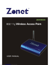 ZONET ZEW3003 User Manual