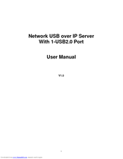 ZONET ZUH2000 - V1.0 User Manual