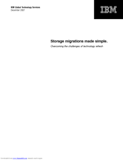 IBM DATA MIGRATION SERVICES - Brochure