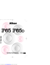 Nikon F65 - F65 35mm SLR Camera Body Only Instruction Manual