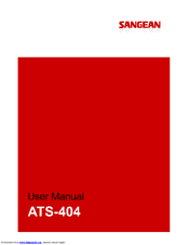 SANGEAN ATS-404 User Manual