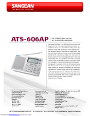 SANGEAN ATS-606AP Brochure