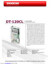 SANGEAN DT-120CL Brochure
