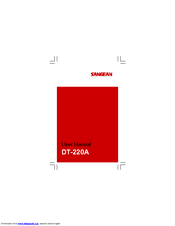 SANGEAN DT-220A User Manual