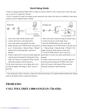 SANGEAN WFT-1 Quick Setup Manual