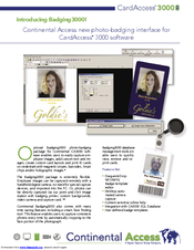 NAPCO CARDACCESS 3000 - ARCHITECTURAL AND ENGINEERING SPECIFICATION V2.7 Datasheet