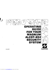 NAPCO Magnum Alert-854 Manual