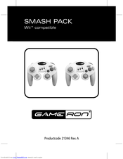 GAMERON SMASH PACK FOR WII Manual