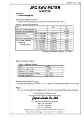 Jrc NSVA279 Manual