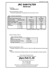 Jrc NSVS1252 Manual
