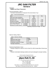 Jrc NSVS616 Manual