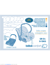 Bebe Confort Baby Coque Streety Fix Manuals Manualslib