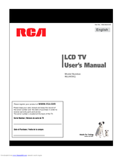 RCA 50LB45RQ Service User Manual