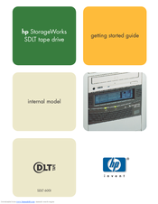 HP A7518B - StorageWorks SDLT 600 Tape Drive Getting Started Manual