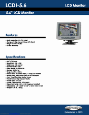 OPTICOM LCDI-5.6 - Datasheet