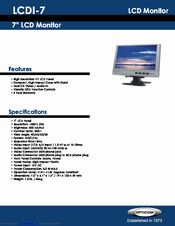 OPTICOM LCDI-7 - Datasheet