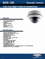 OPTICOM NVD-120 - Datasheet