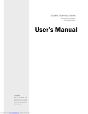 OPTICOM SDVR-8000 Series User Manual