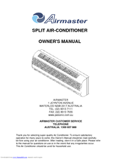 PALSONIC AOS Owner's Manual
